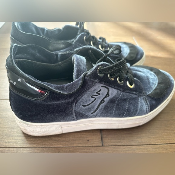 Primabase Italian brand velvet sneakers - Picture 6 of 7